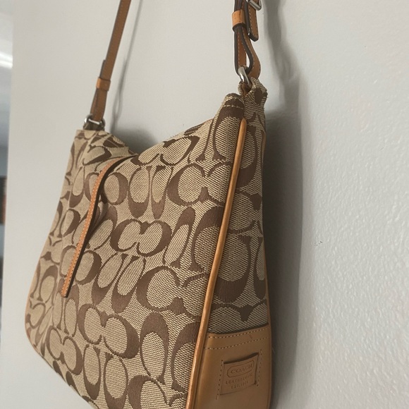Coach Handbags - Shoulder bag dark brown  end tan